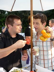 "You had your appendix removed? Big woop. Check out what they removed from my colon!"